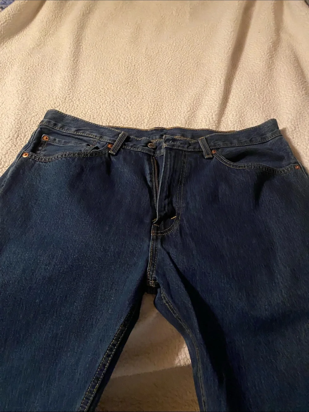 Levi's 505 Regular Fit Men’s Jeans - Dark Blue